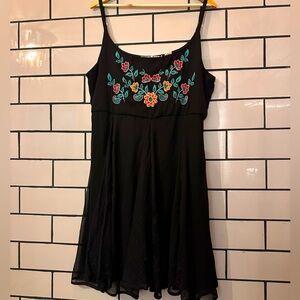 🤠R CINCO RANCH BLACK FLORAL DRESS🤠